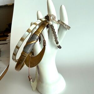 | Small Grab Bag |
Three Bracelets 
Two Rings 
One Pair of Earrings